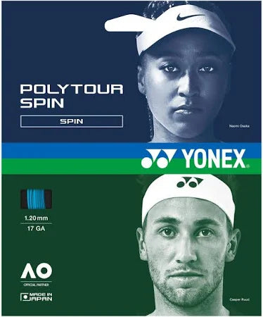 Yonex Polytour Spin 125 16L