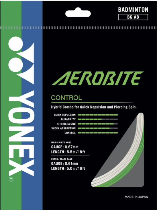 Yonex Aerobite Badminton String – TopSpin Tennis Shop