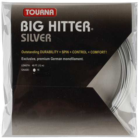 Tourna Big Hitter Silver String Set - TopSpin Tennis Store