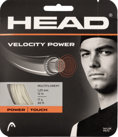 Head Velocity Power 16g Tennis String