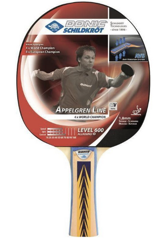 Donic-Schildkrot Appelgren Level 600 Racket