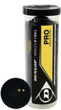 Dunlop Pro Double Yellow Dot Squash Ball