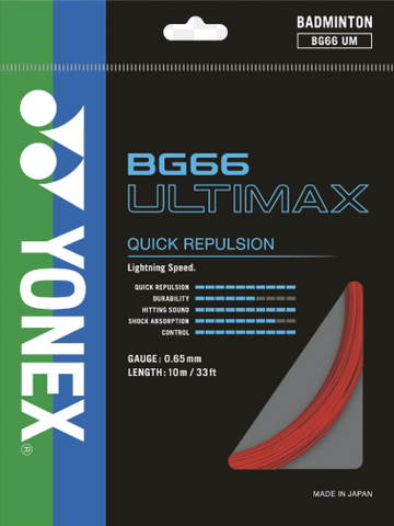 Yonex BG66 Ultimax Badminton String