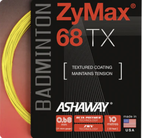 Ashaway ZyMax 68 TX Badminton String