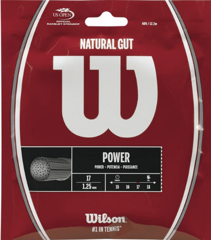 Wilson Natural Gut 125/ 17L Tennis String