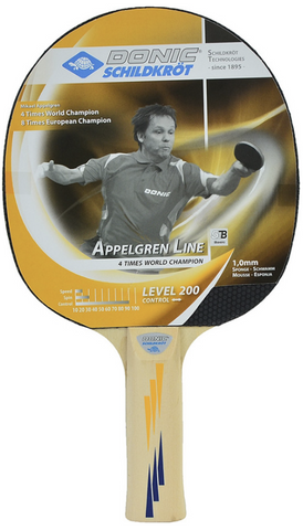 Donic Schildkrot Appelgren Level 200 Table Tennis Racket