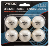 Stiga 3 Star Table Tennis Balls