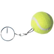 Tourna Tennis Ball Key Chain
