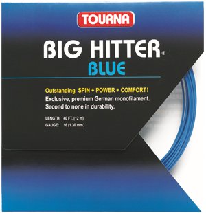 Tourna Big Hitter Blue Rough String Set - TopSpin Tennis Store