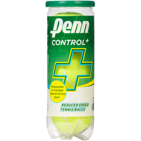 Penn Control+ Green Dot Tennis Balls - TopSpin Tennis Store