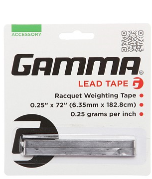 Gamma Lead Tape - TopSpin Tennis Store